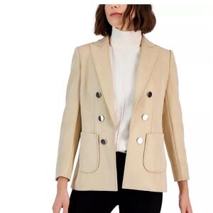 Like NEW Anne Klein Scuba Suede Jacket